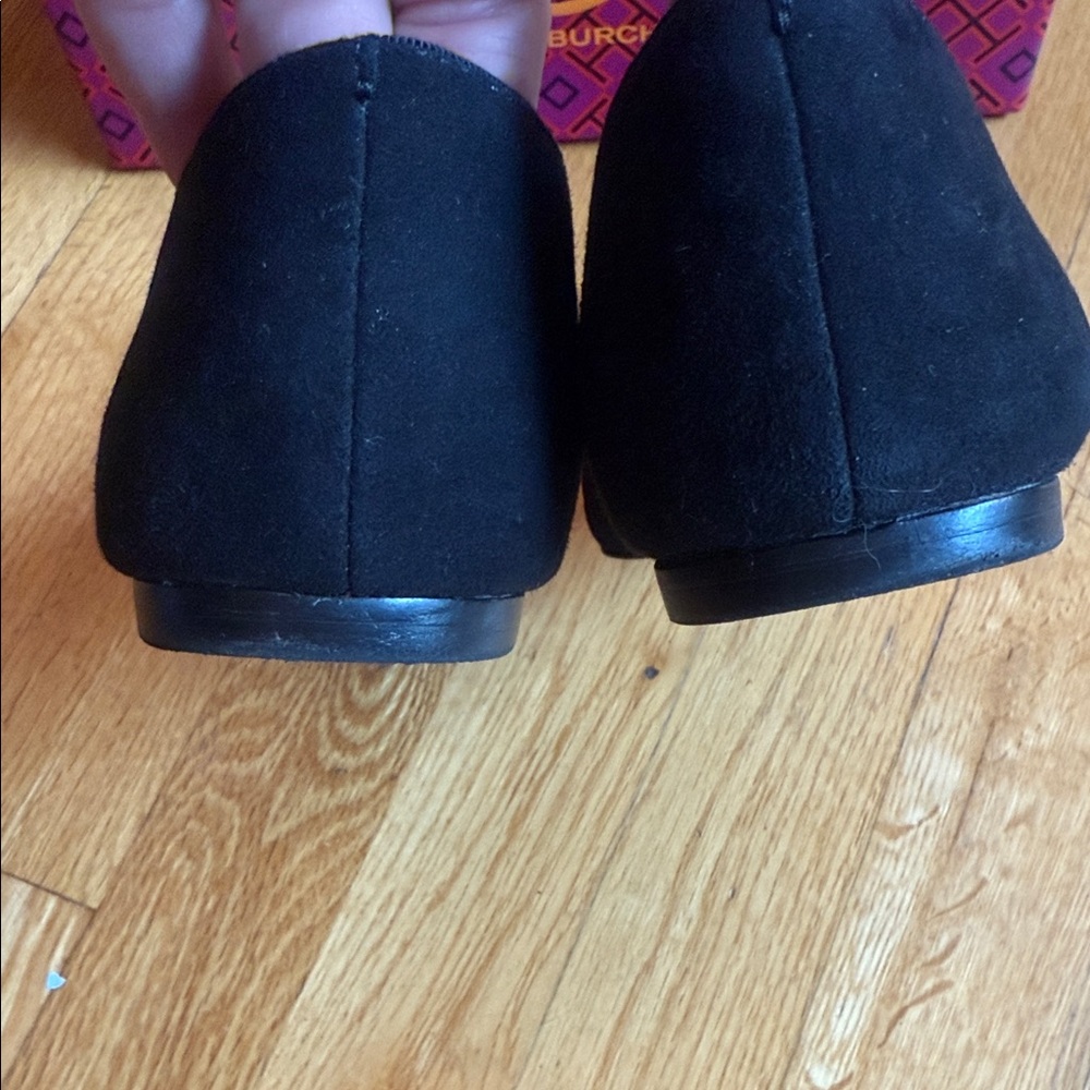 Tory Burch Black Embellished Flats - Picture 5 of 7